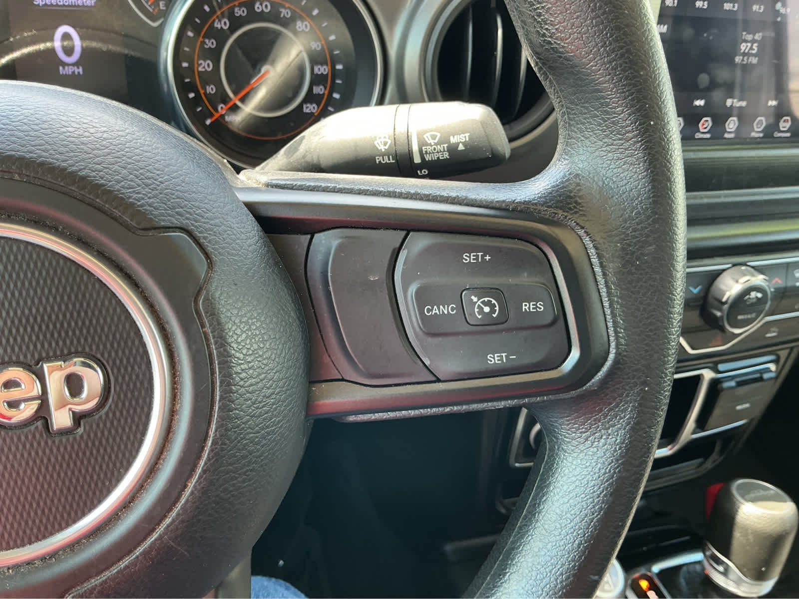 Used 2023 Bright White Clearcoat Jeep Sport image 27