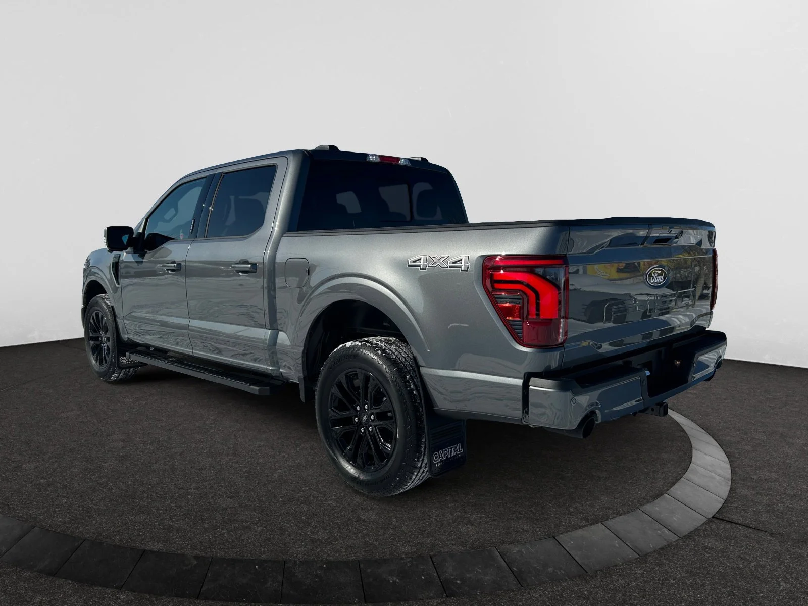 New 2026 Carbonized Grey Metallic Ford Lariat image 3