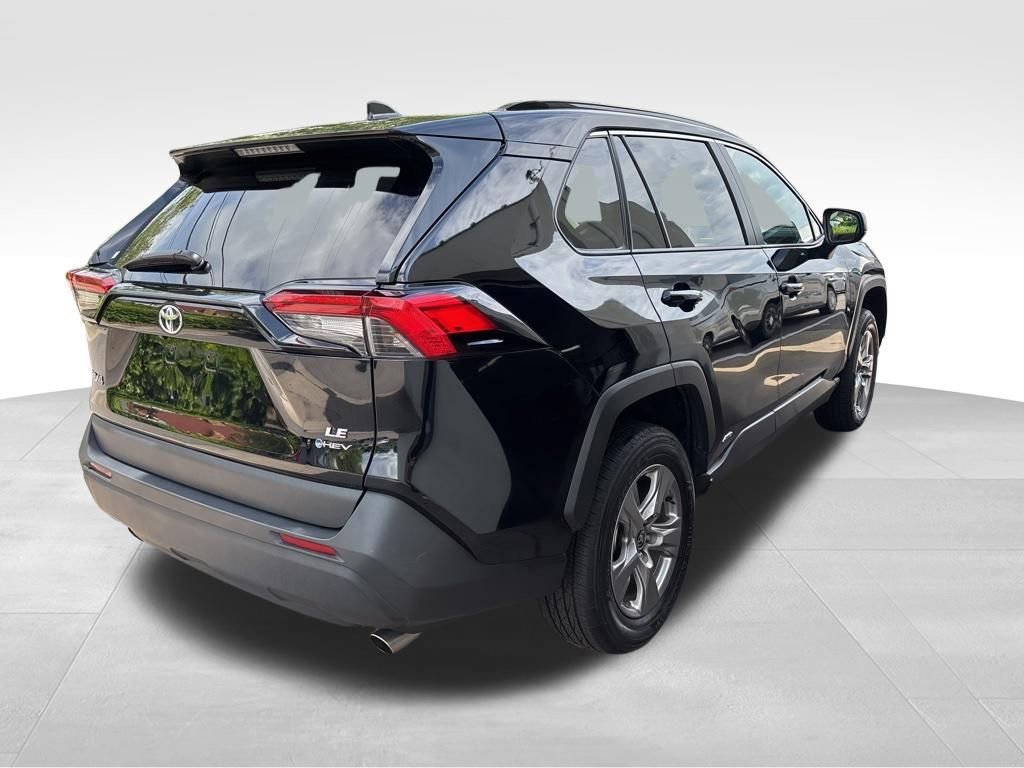 Used 2025 Black Toyota Hybrid LE image 5