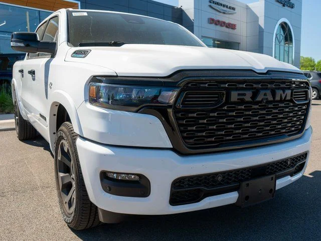 New 2026 Bright White Clear-Coat Exterior Paint RAM Big Horn/Lone Star image 4