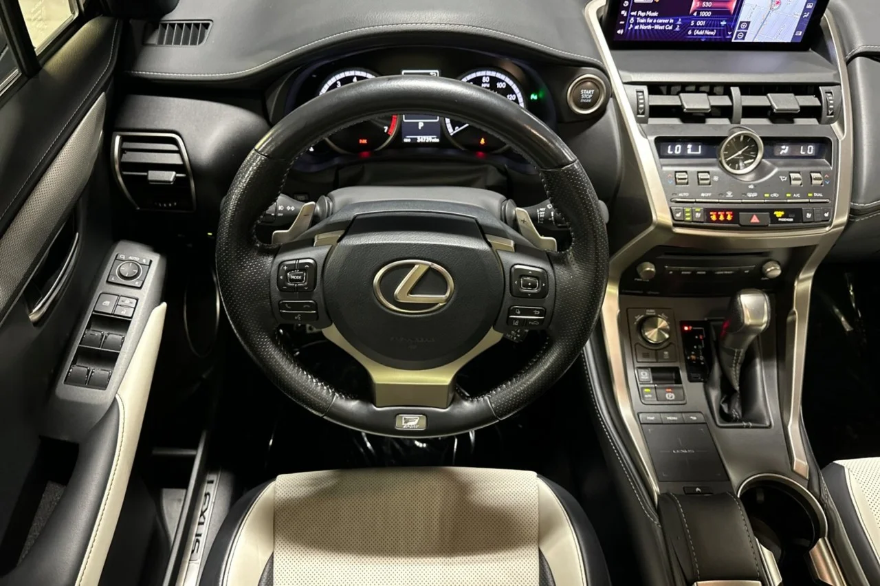 Used 2020 BLACK Lexus NX 300 F SPORT image 13