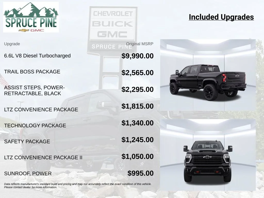 New 2026 Black Chevrolet LTZ image 9