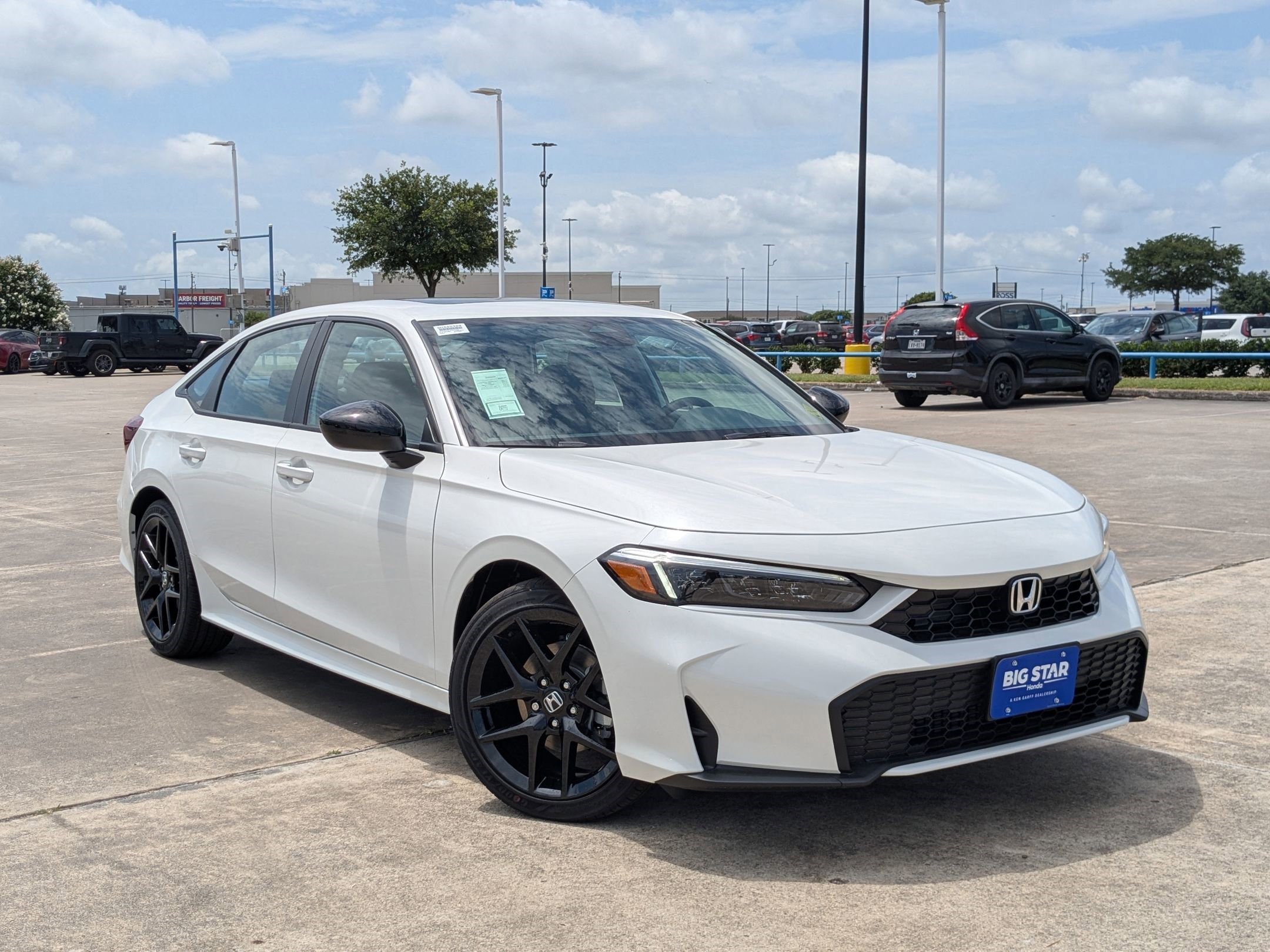 New 2026 Honda Civic Sedan Hybrid Sport 4dr Car in Houston