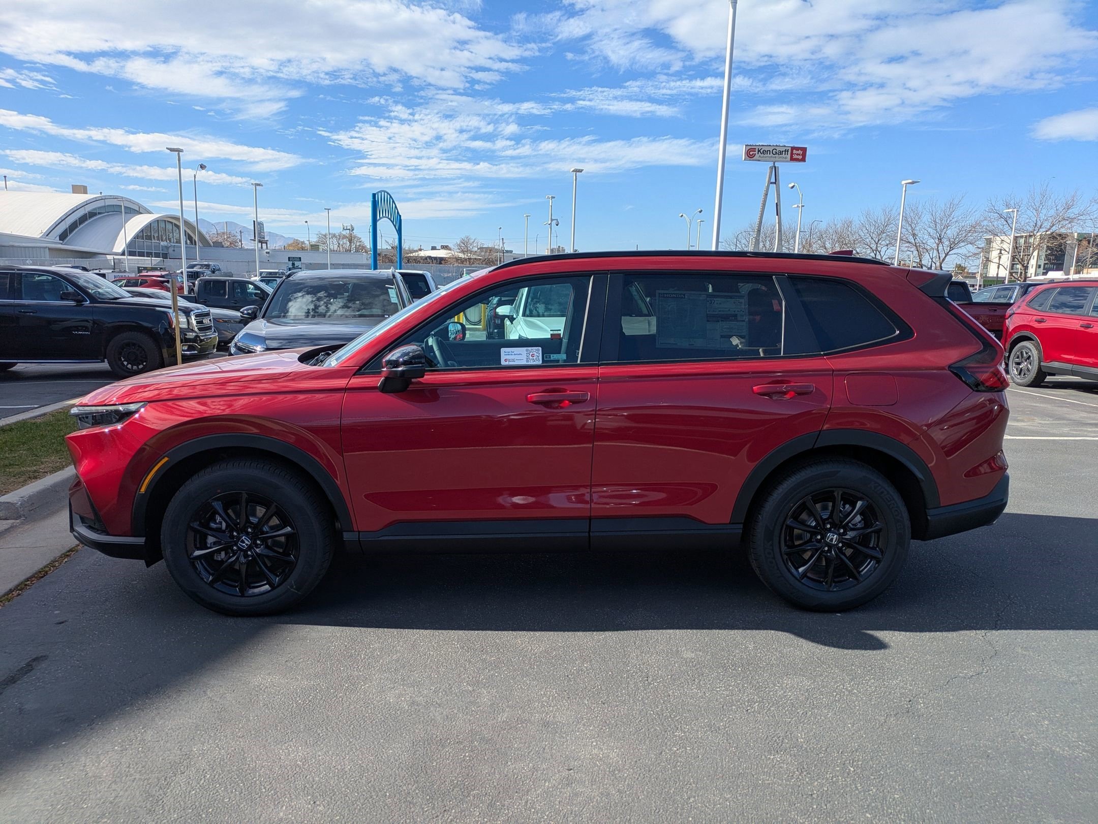 New 2026 Radiant Red Metallic Honda Sport-L image 7