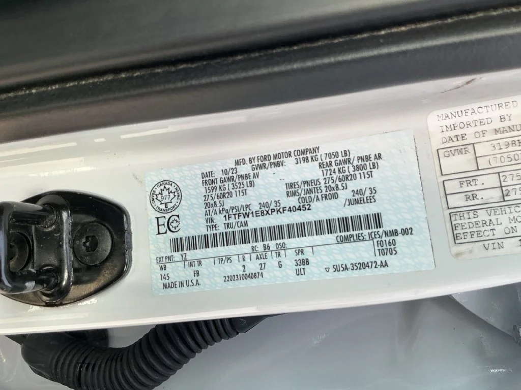 Used 2023 White Ford XLT image 25