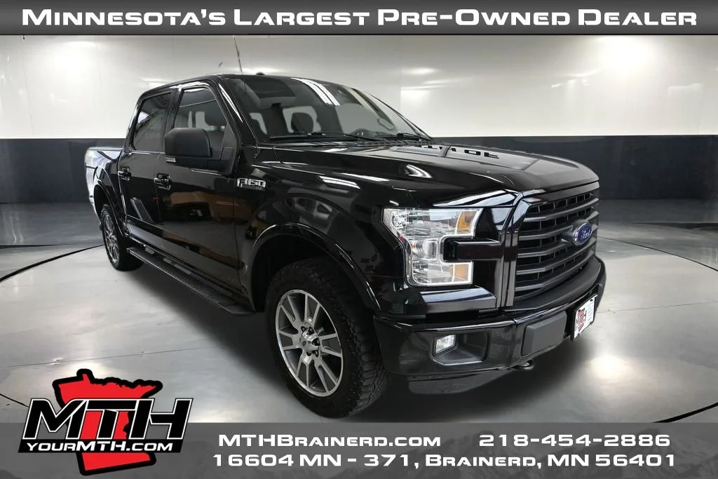 Used 2016 Black Ford XLT image 1