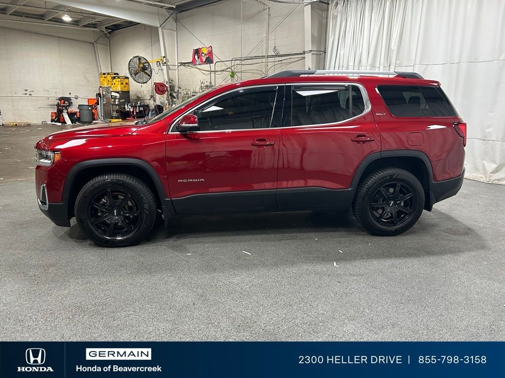 Used 2021 Cayenne Red Tintcoat GMC SLT image 5