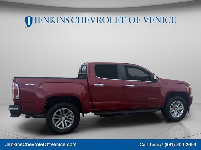Used 2018 RED QUARTZ TINTCOAT GMC 4WD SLT image 4