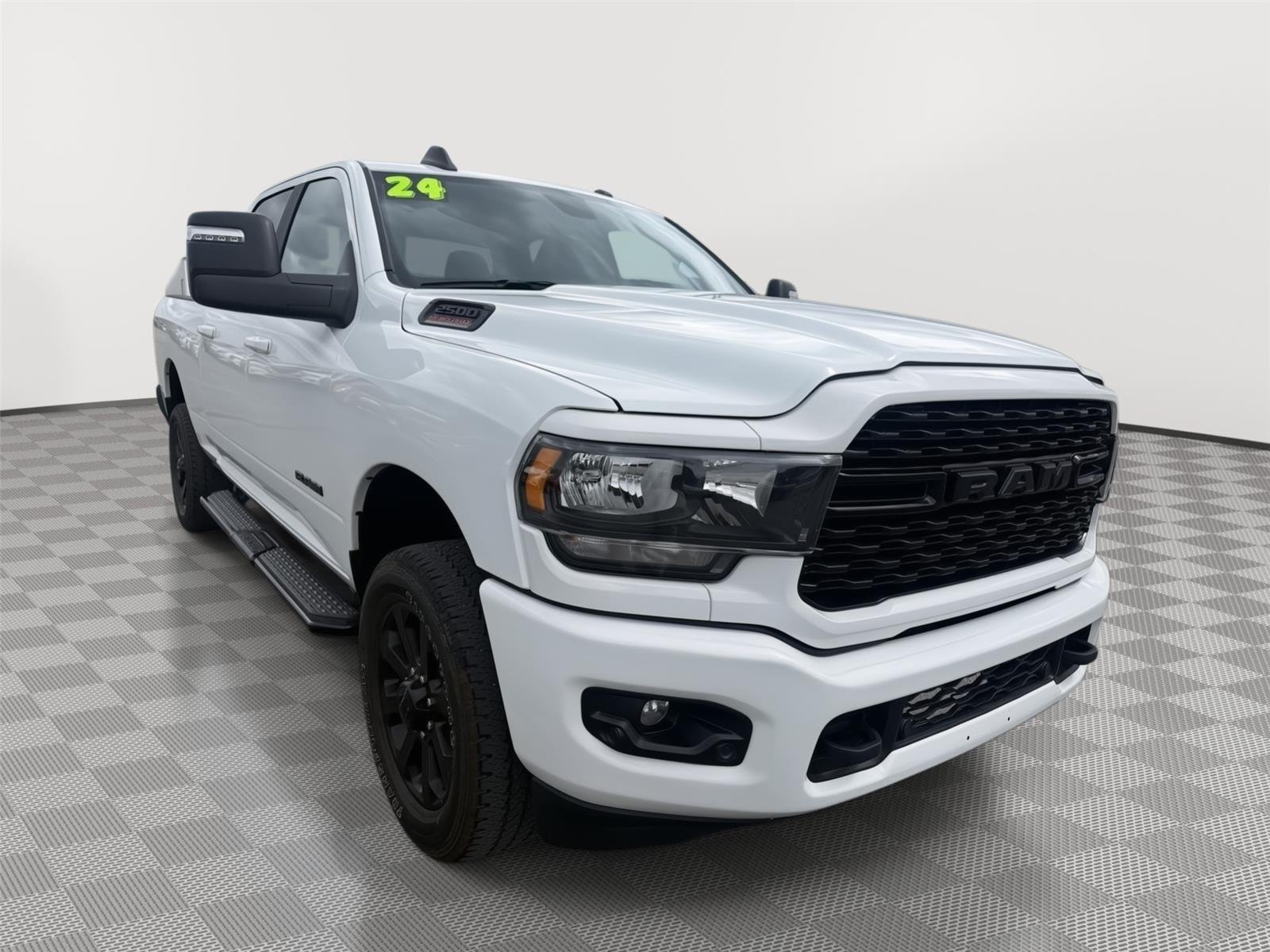 Used 2024 Bright White Clearcoat Ram Big Horn image 8