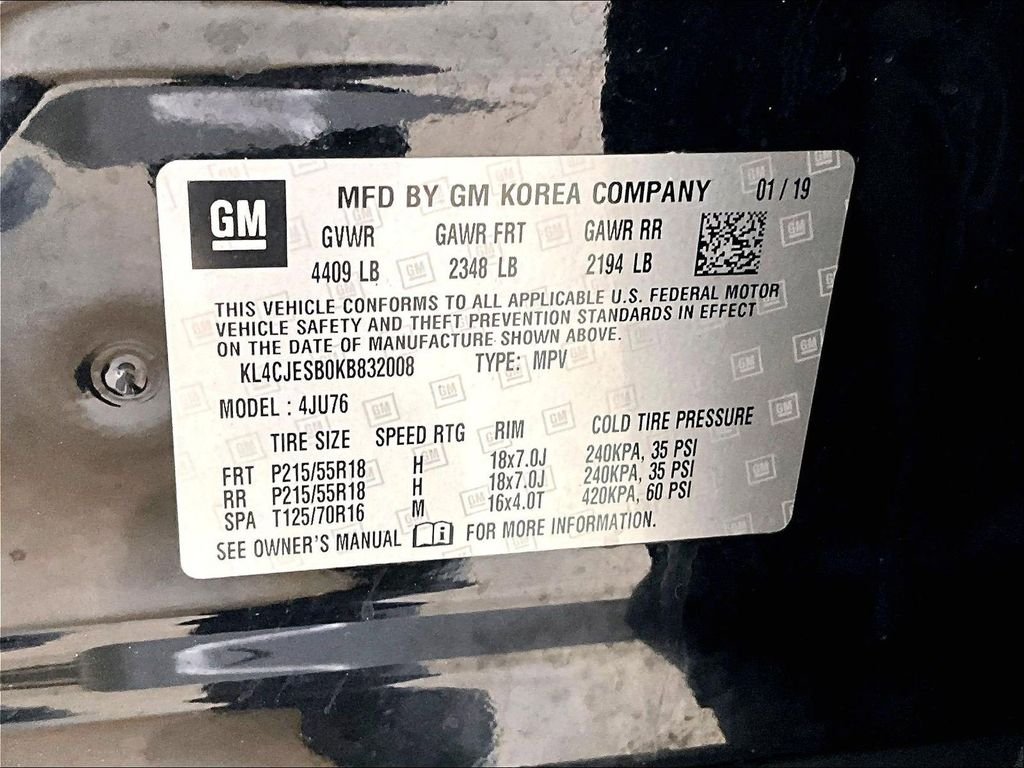 Used 2019 Black Buick Preferred image 37