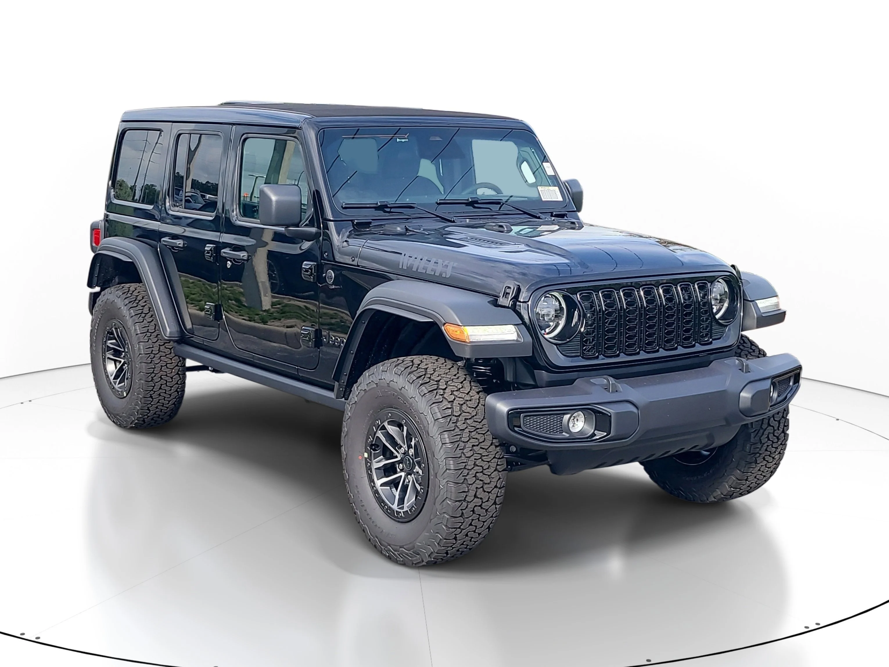 New 2026 Black Clearcoat Jeep Willys image 2
