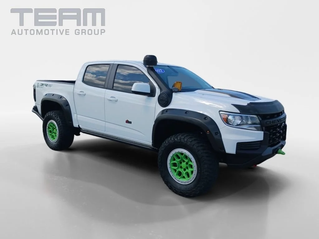 Used 2022 SUMMIT WHITE Chevrolet 4WD ZR2 image 1