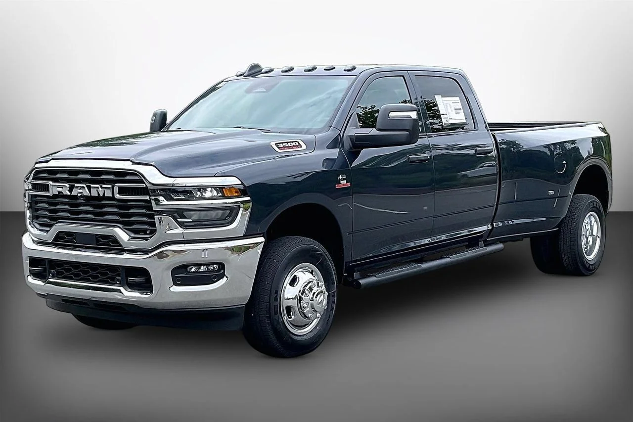 New 2026 Forged Blue Metallic Exterior Paint RAM Tradesman image 4