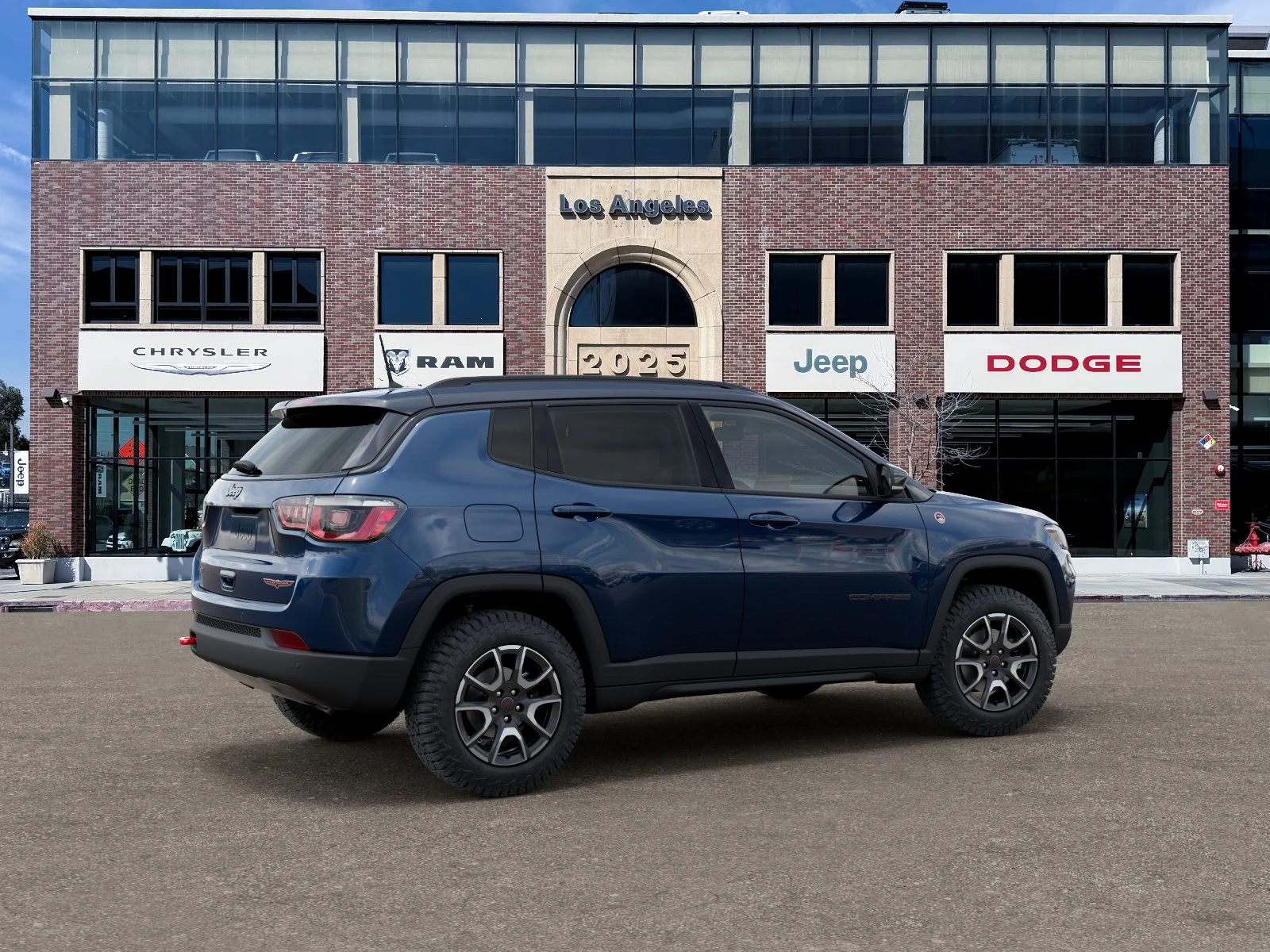 New 2026 Fathom Blue Pearl-Coat Exterior Paint Jeep Trailhawk image 30