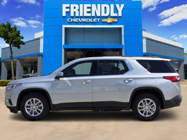 Used 2021 SILVER ICE METALLIC Chevrolet LT Cloth image 4