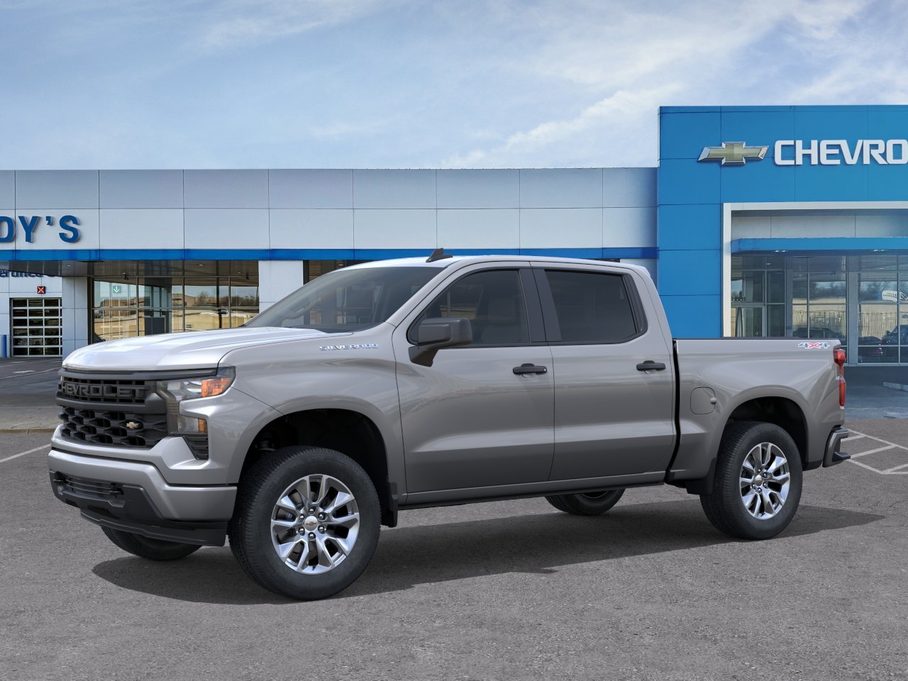 New 2026 Sterling Gray Metallic Chevrolet Custom image 2