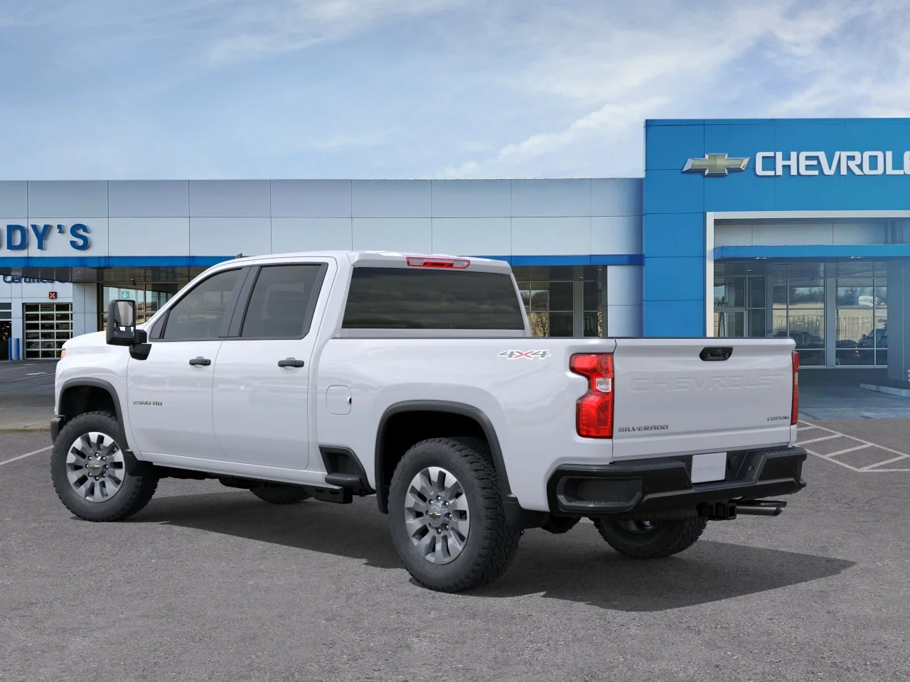 New 2026 Summit White Chevrolet Custom image 3