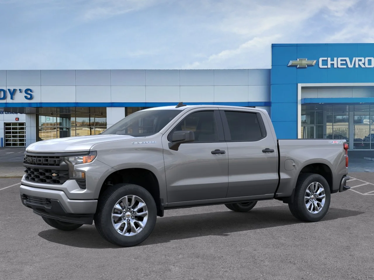 New 2026 Sterling Gray Metallic Chevrolet Custom image 2