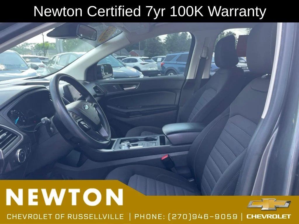 Certified Used 2022 Gray Metallic Ford SE image 4