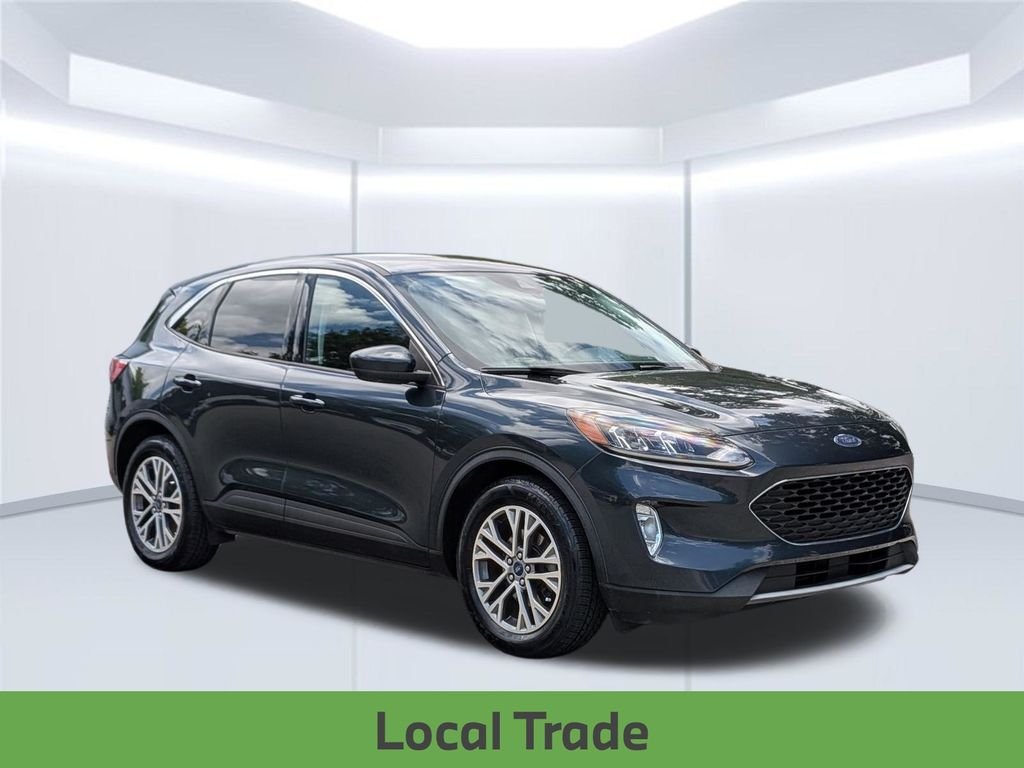 Used 2022 Blue Metallic Ford SEL image 9