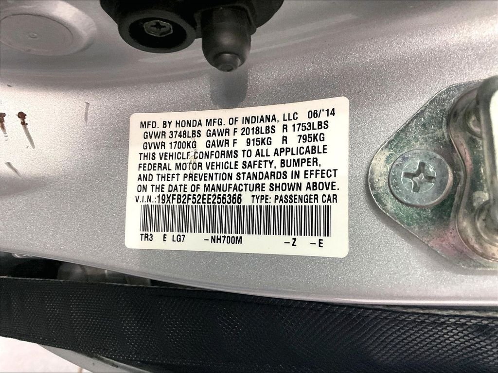 Used 2014 Silver / Black Honda LX image 35