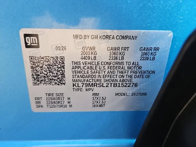 Used 2026 Marina Blue Metallic Chevrolet LT image 30