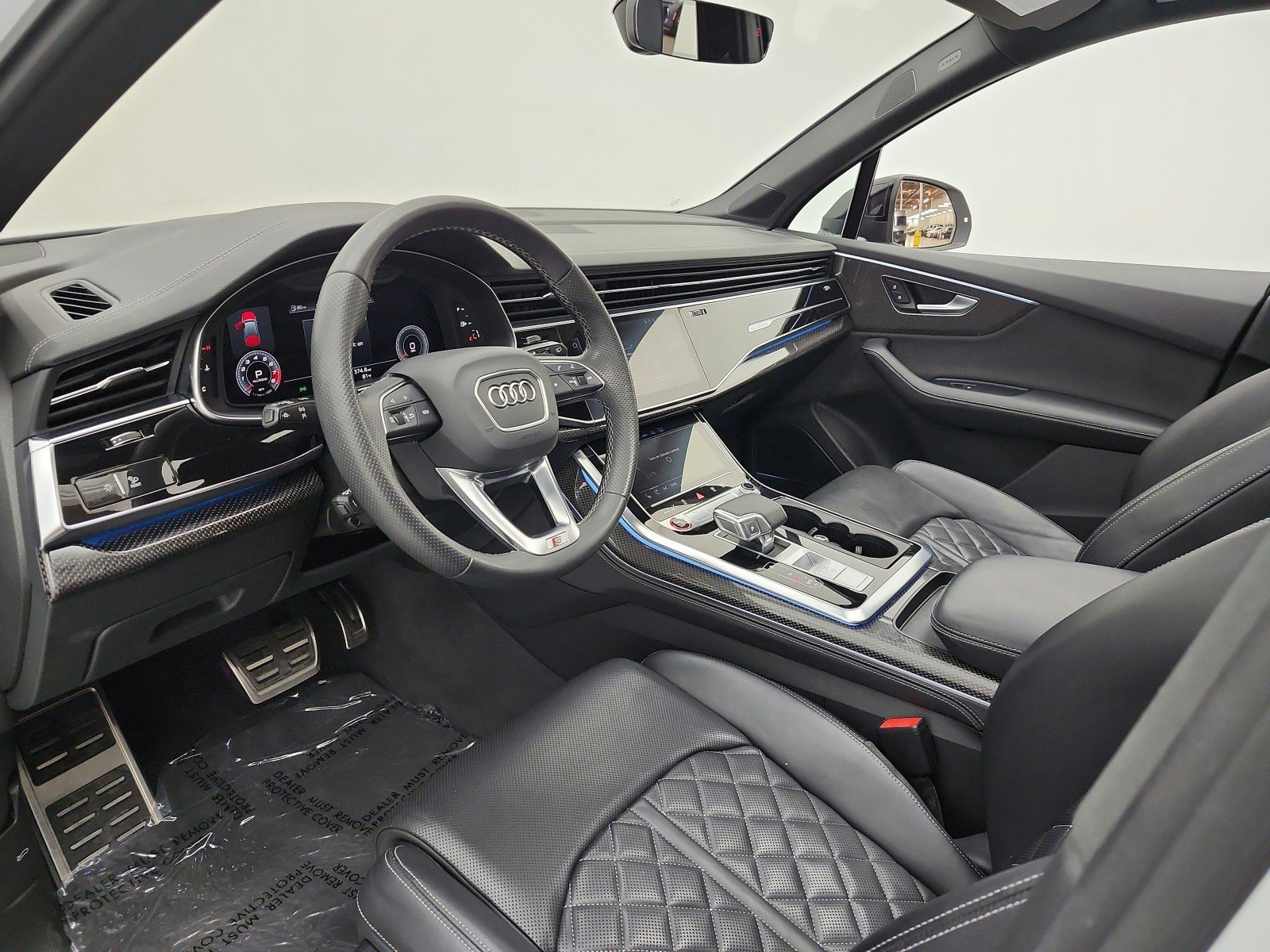 Used 2023 Glacier White Metallic Audi Premium Plus 4.0 TFSI quattro image 12