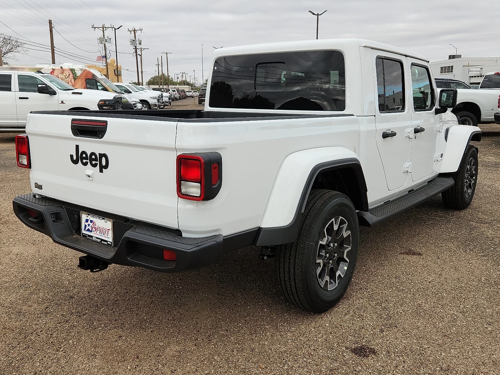 New 2025 White Jeep SPORT S 4X4 image 4