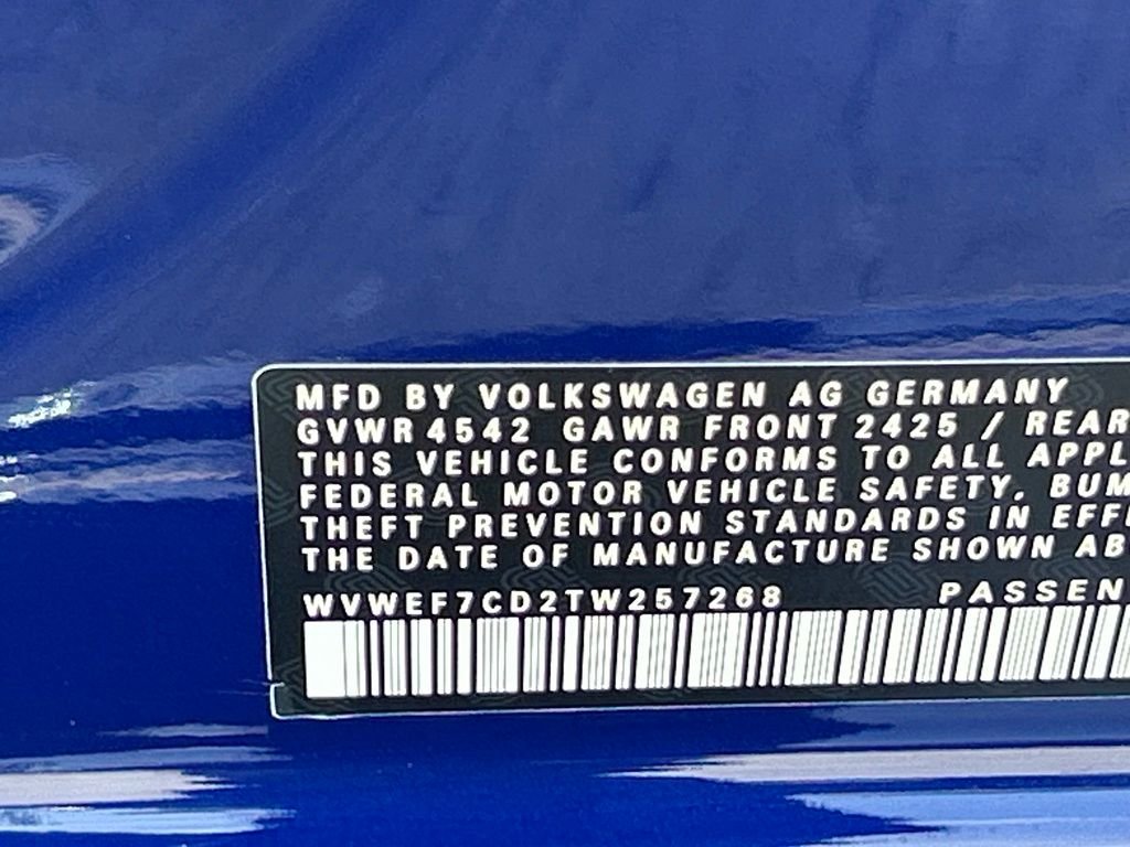 New 2026 Blue Volkswagen 2.0T image 52