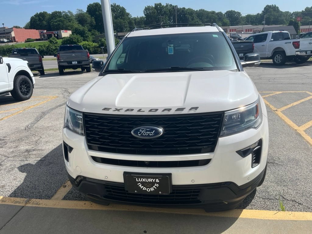 Used 2019 Ford Explorer Sport with VIN 1FM5K8GT4KGA02631 for sale in Kansas City