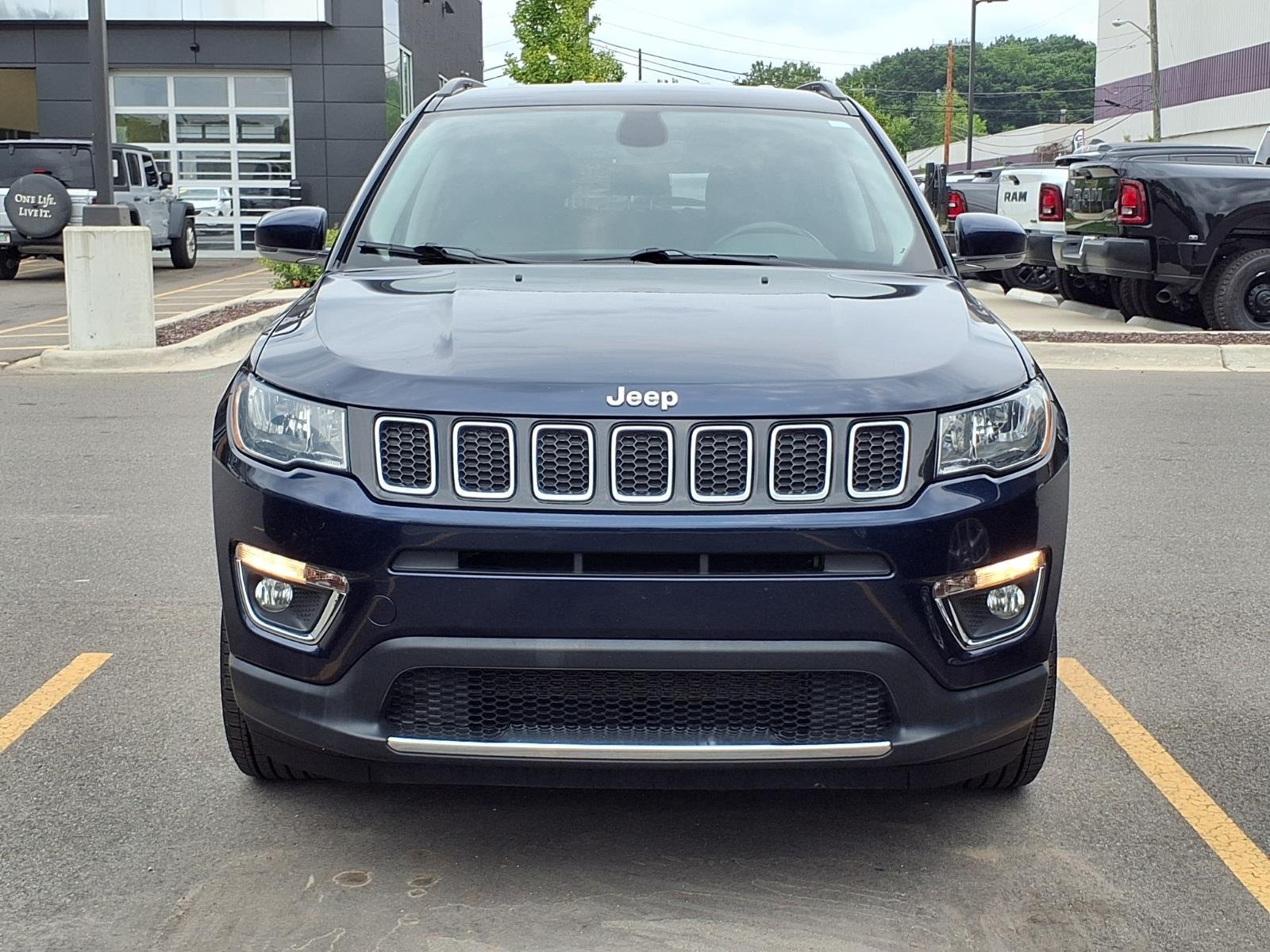 Certified Used 2020 BLUE Jeep Limited image 21