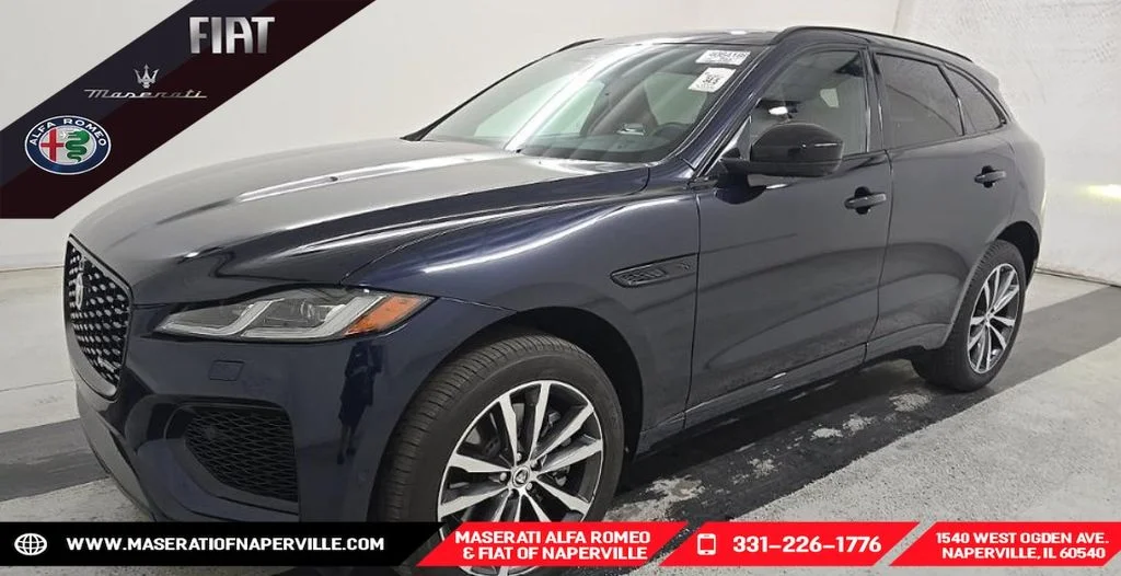 Used 2024 Portofino Blue Metallic Jaguar P400 R-Dynamic S image 1