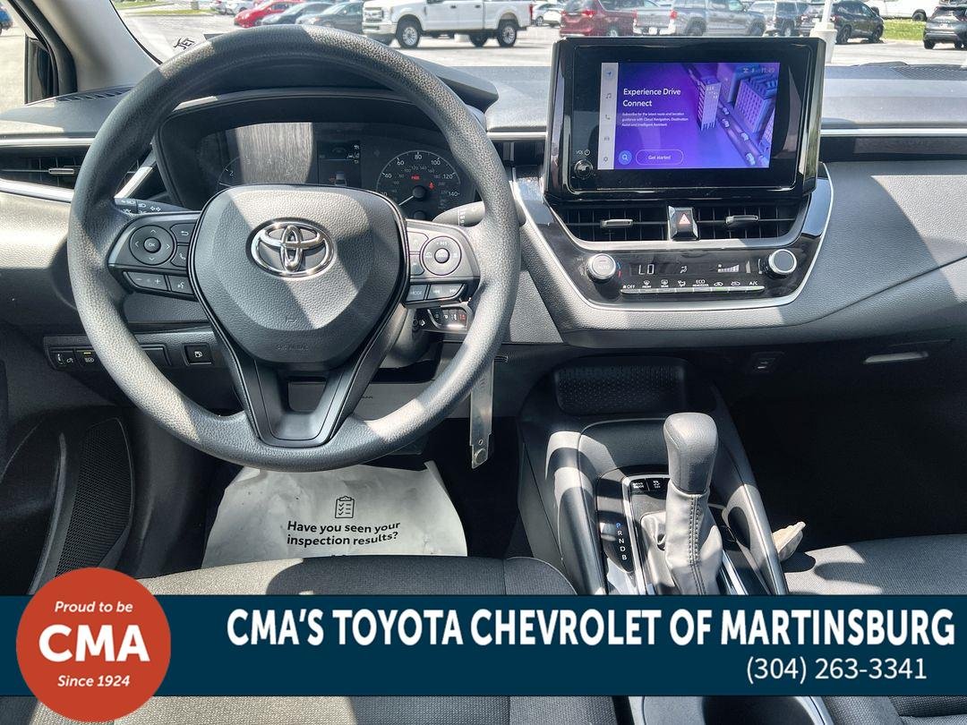 Used 2025 Midnight Black Metallic Toyota Hybrid LE image 10