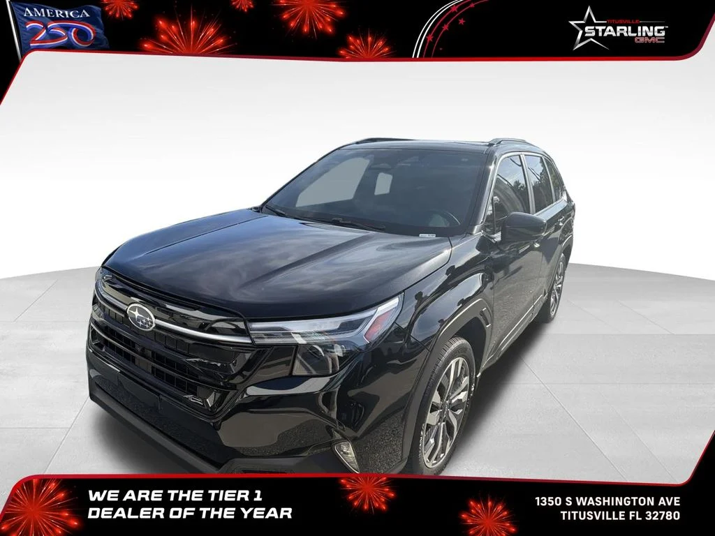 Used 2025 Black Subaru Touring image 1