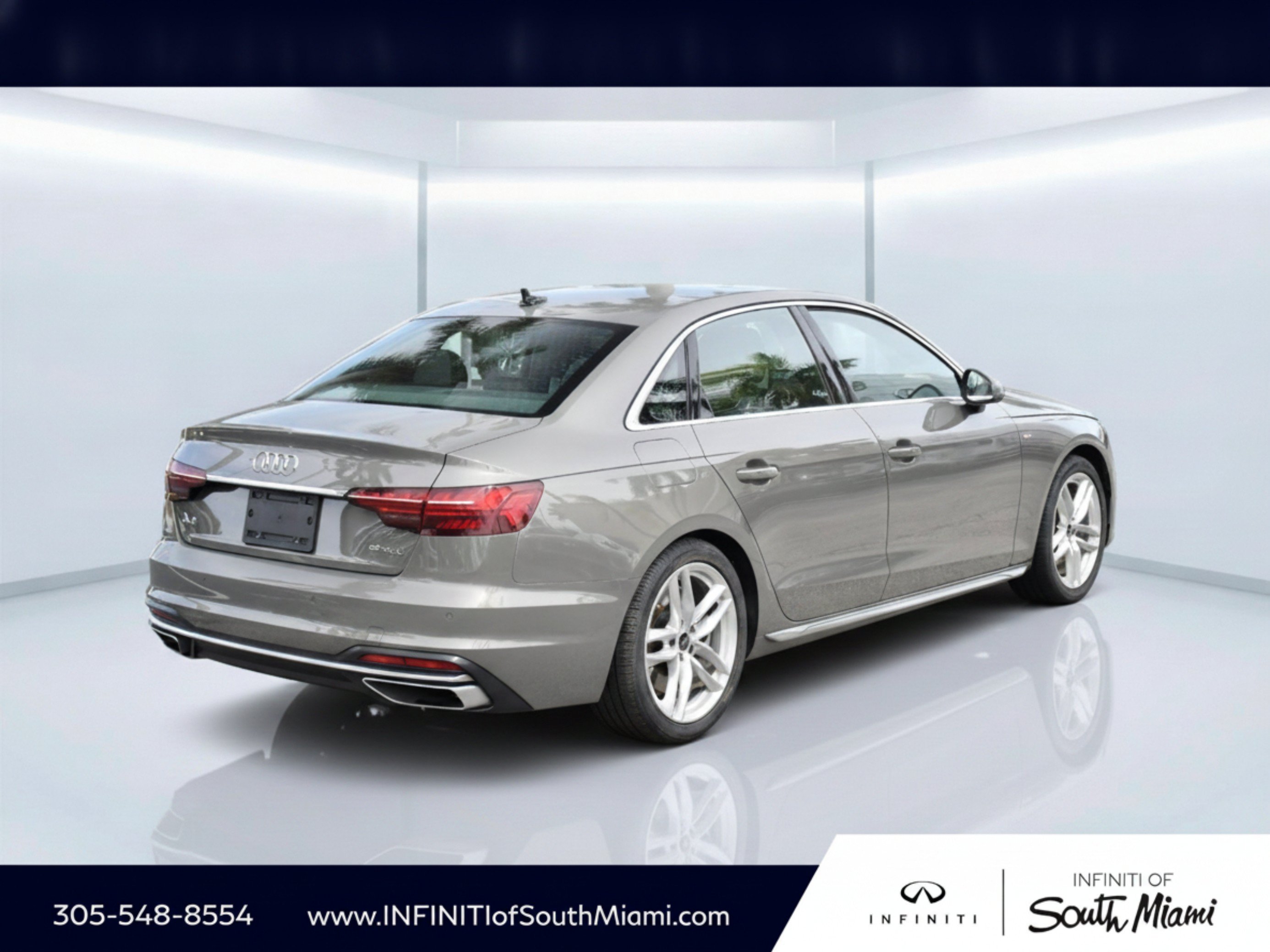 Used 2024 Florett Silver Metallic Audi S line Premium Plus image 4