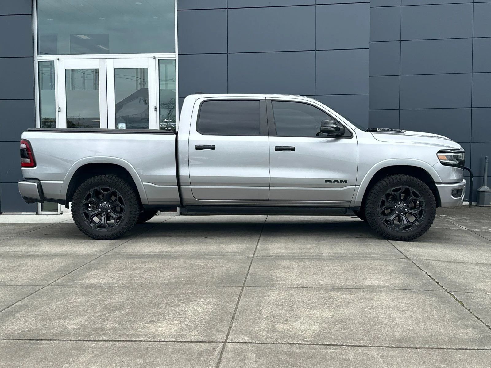 Used 2023 Billet Silver Metallic Clearcoat Ram Limited image 2