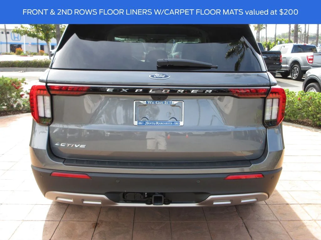 New 2026 Carbonized Gray Metallic Ford Active image 3