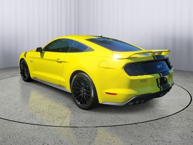 Used 2021 Yellow Ford GT Premium image 4