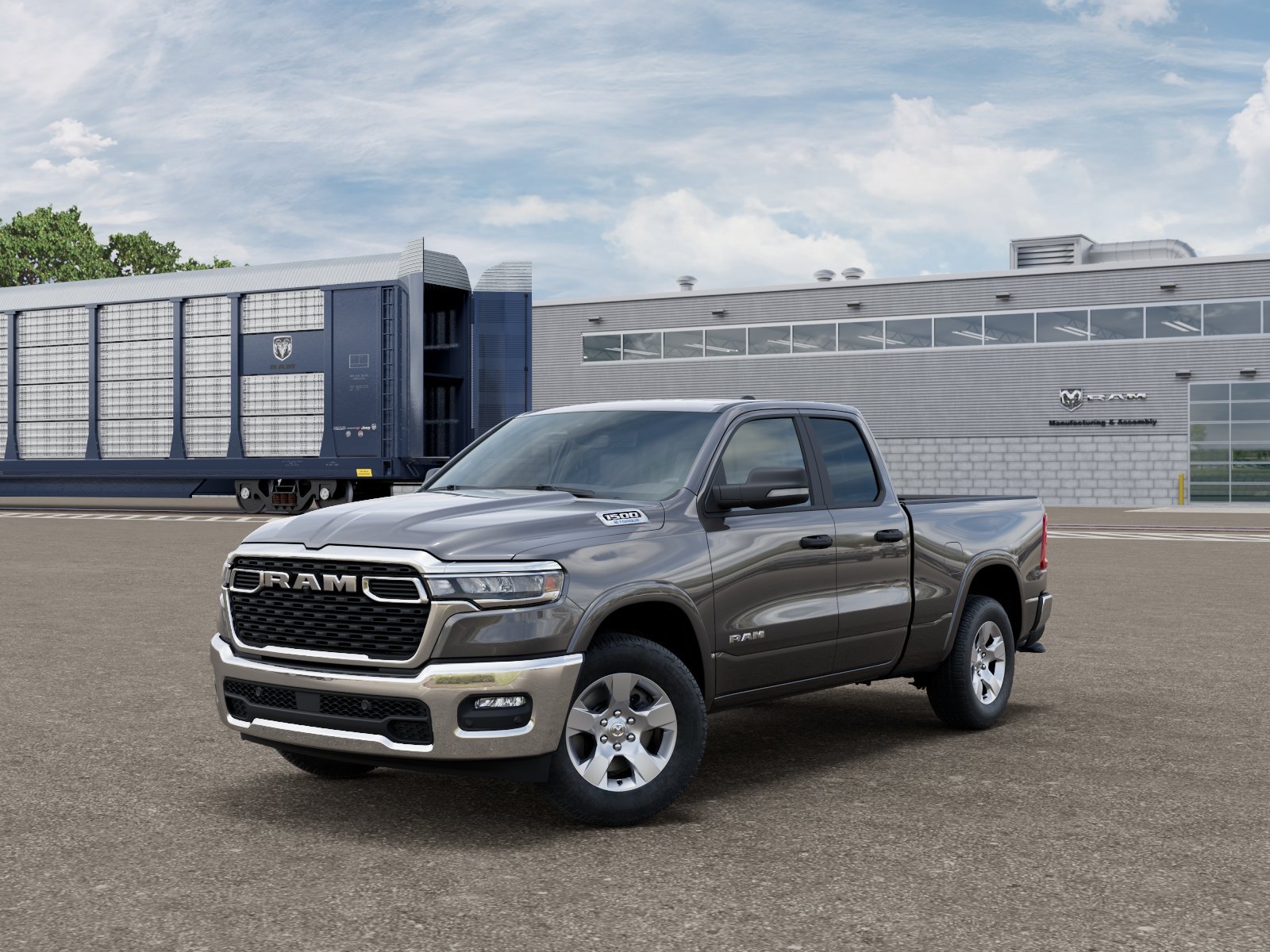 New 2027 Granite Crystal Metallic Clearcoat RAM Big Horn/Lone Star image 27