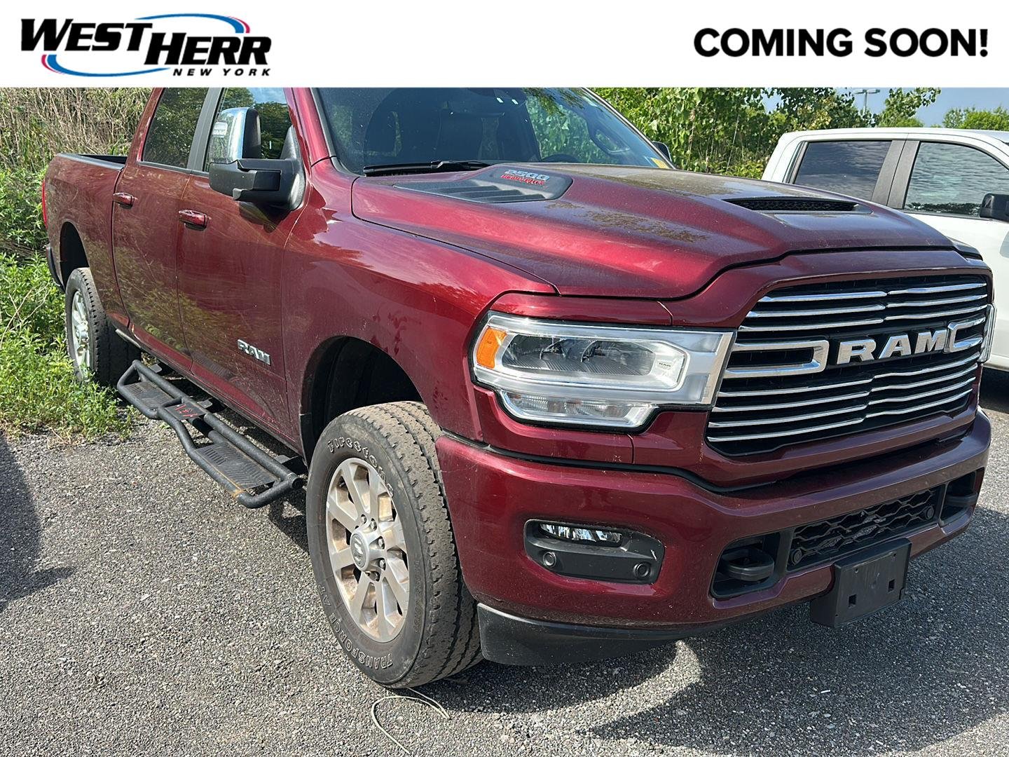 Used 2024 Delmonico Red Pearlcoat Ram Laramie image 1