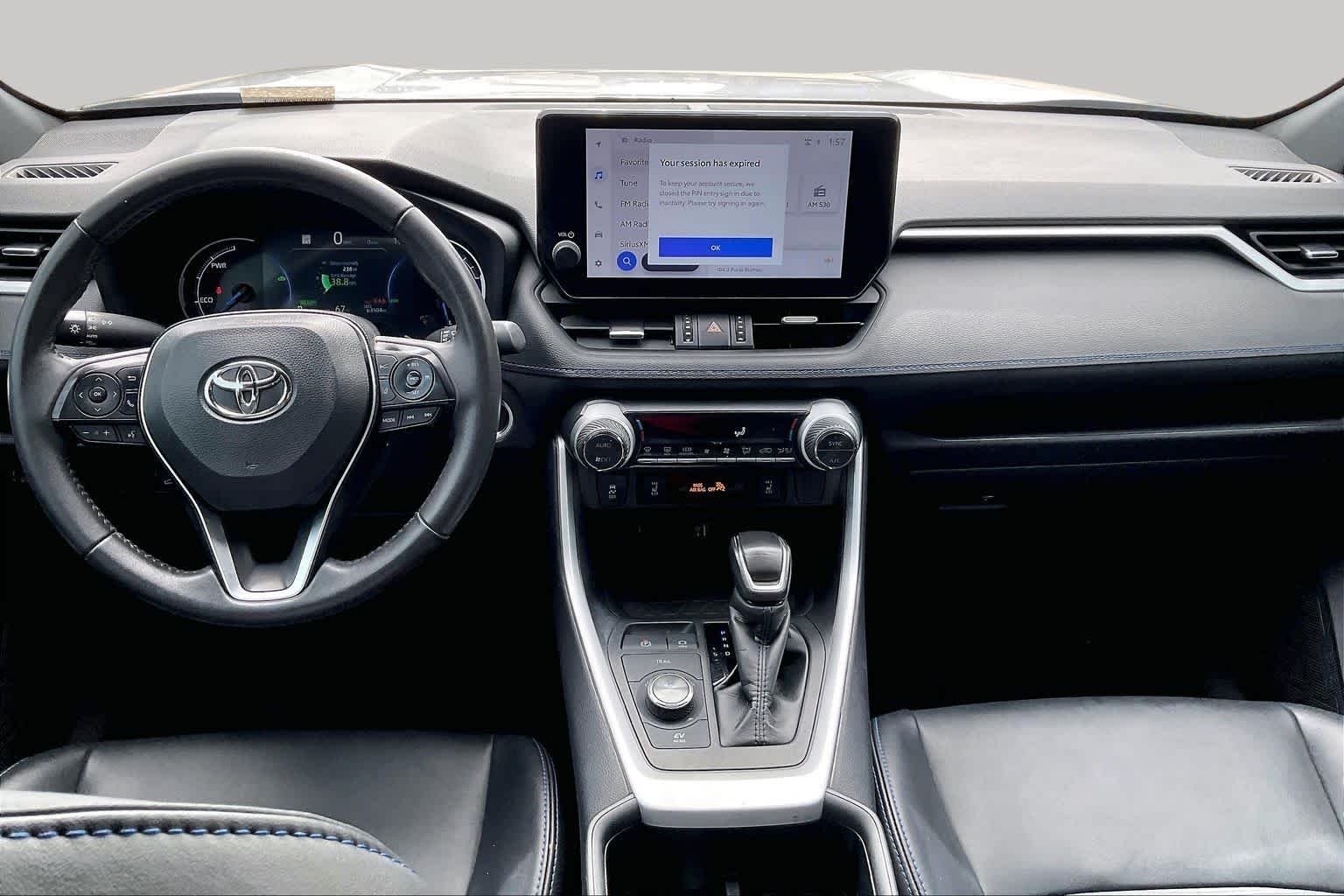 Used 2025 Silver Sky Metallic/Midnight Black Metallic Toyota Hybrid XSE image 15