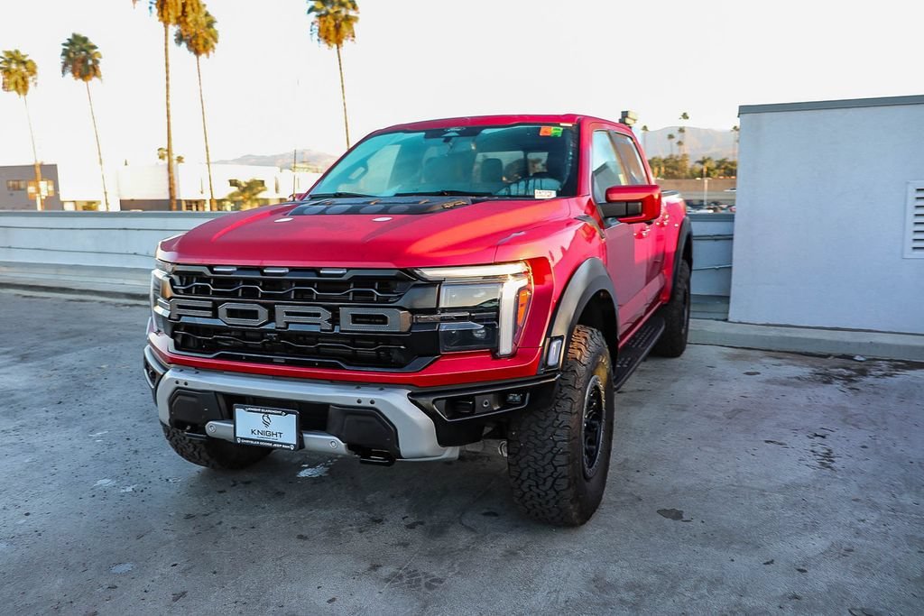 Used 2025 Red Metallic Ford Raptor image 4