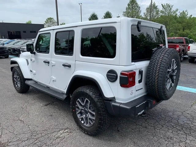 New 2026 Bright White Clearcoat Jeep Sahara image 3