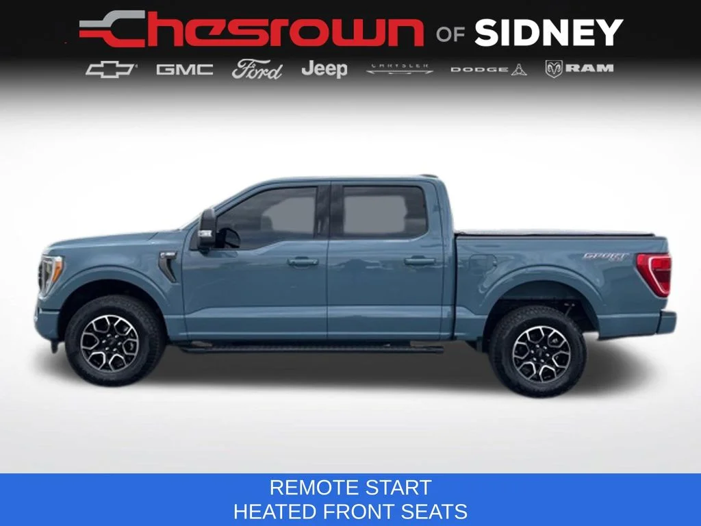 Used 2023 Blue Ford XLT image 8