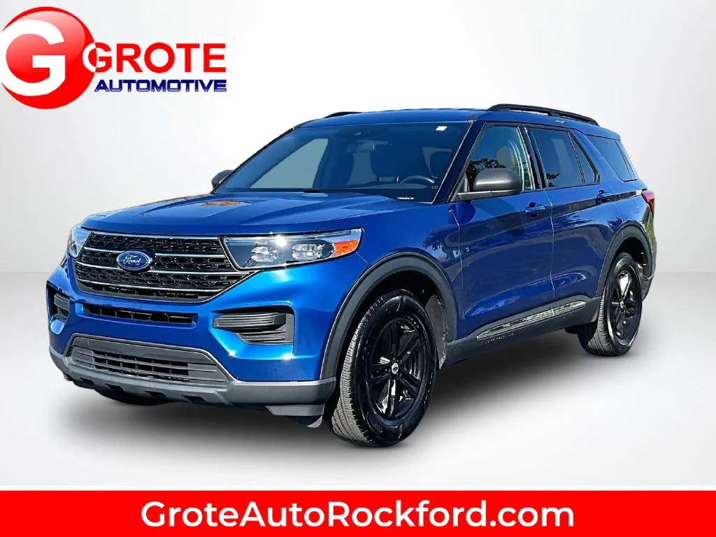 Used 2020 Blue Ford XLT image 1