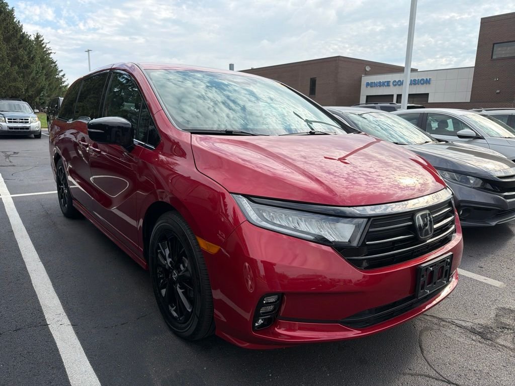 Used 2024 Radiant Red Metallic II Honda Sport image 4