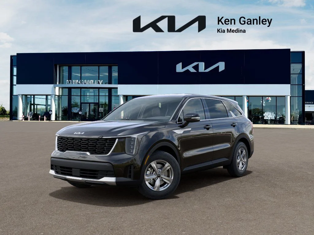 New 2026 Ebony Black Kia LX image 1
