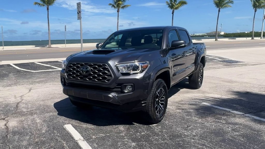 Used 2021 Gray Toyota TRD Sport image 3
