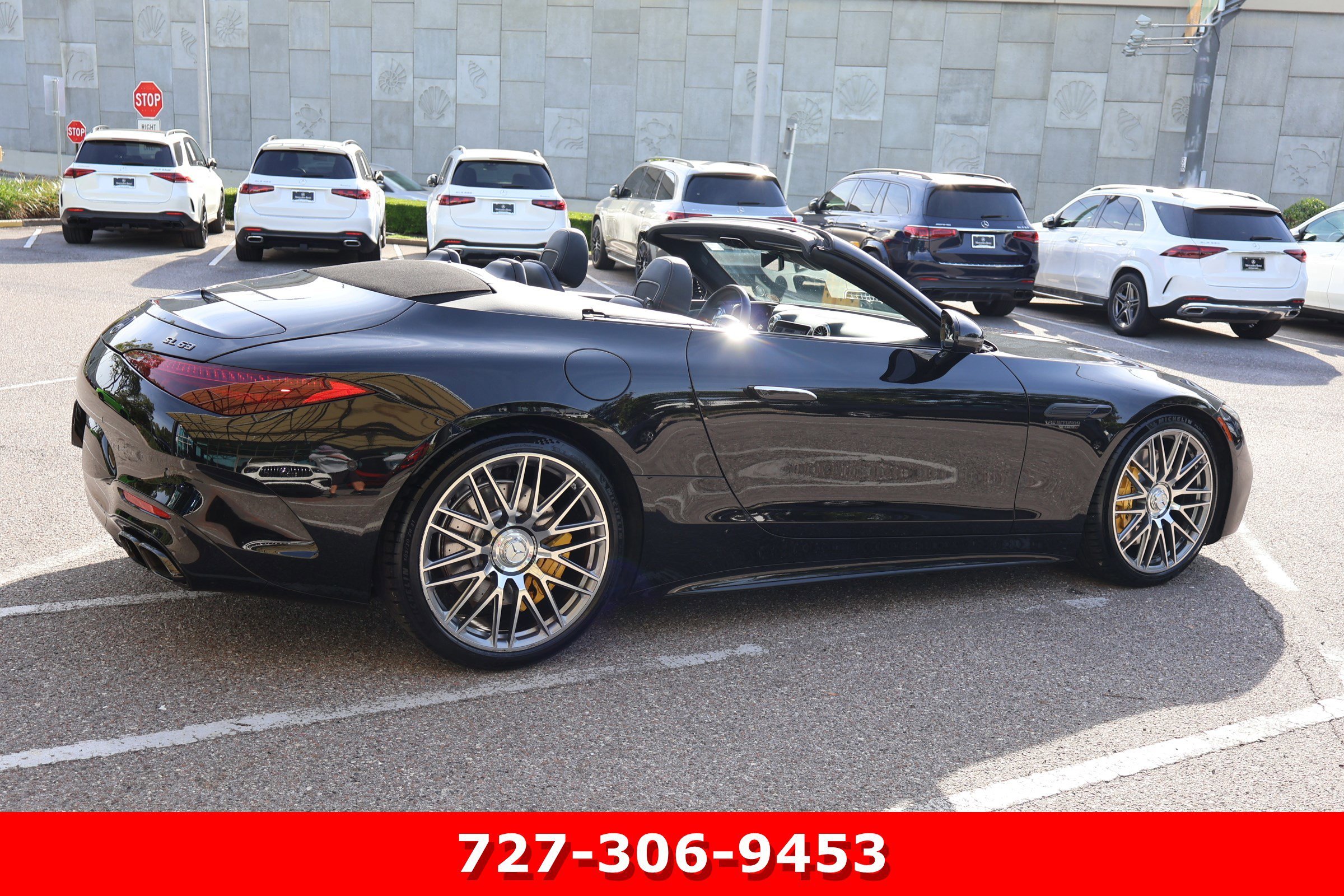 Certified Used 2022 Obsidian Black Metallic Mercedes-Benz AMG® SL 63 image 12