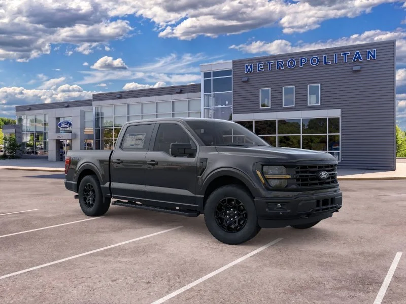 New 2026 Agate Black Metallic Ford XLT image 7
